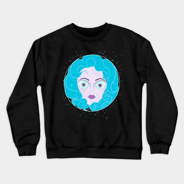 Mystical Madame Crewneck Sweatshirt by GweArt